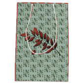 オリーブのオリーブブランチ ミディアムペーパーバッグ (裏面)