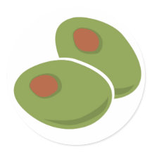 オリーブのステッカー