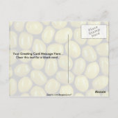 オリーブのテクスチャ ポストカード (裏面)