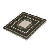 オリーブのナチュラルトーン タイル (側面)