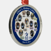 オリーブの名誉のくずオーナメント1 メタルオーナメント (右)