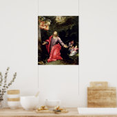 オリーブの園のイエス, c.1590-95 ポスター (キッチン)