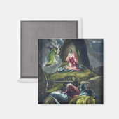 オリーブの園のキリスト マグネット (正面/裏面)