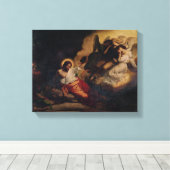 オリーブの園のキリスト， 1827 キャンバスプリント (インサイチュ (ウッドフロア))