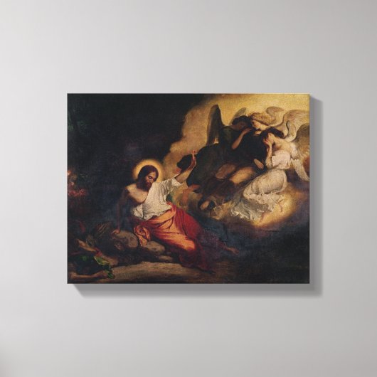 オリーブの園のキリスト， 1827 キャンバスプリント (正面)