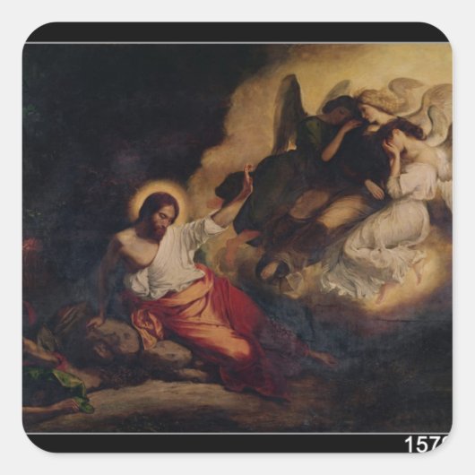 オリーブの園のキリスト， 1827 スクエアシール (正面)