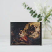 オリーブの園のキリスト， 1827 ポストカード (スタンド正面)