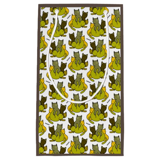 オリーブの子猫 スモールペーパーバッグ (正面)