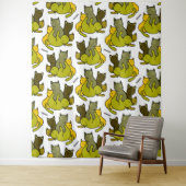 オリーブの子猫 タペストリー (インサイチュ)