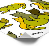 オリーブの子猫 ポスター (角)