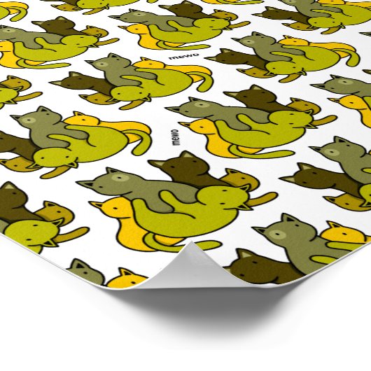 オリーブの子猫 ポスター (角)