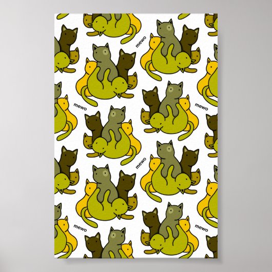 オリーブの子猫 ポスター (正面)