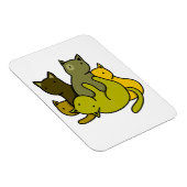 オリーブの子猫 マグネット (右側)