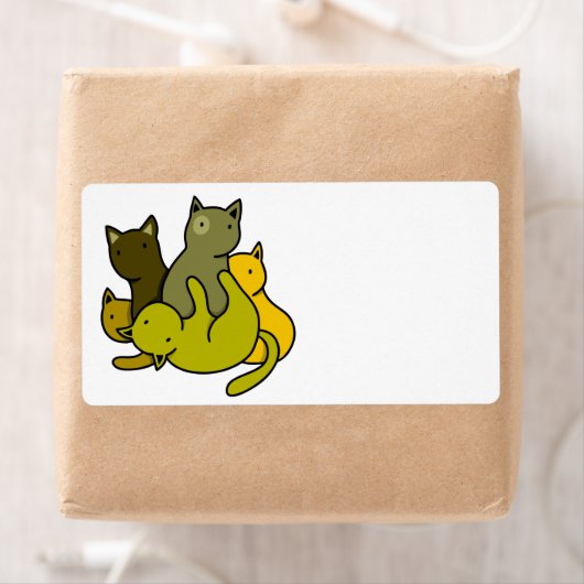 オリーブの子猫 ラベル (インサイチュ)