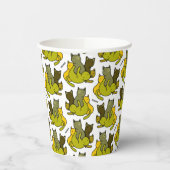 オリーブの子猫 紙コップ (左)