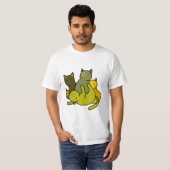 オリーブの子猫 Tシャツ (正面フル)