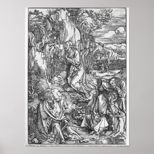 オリーブの山のイエス・キリスト ポスター (正面)