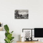 オリーブの山,山Zionから ポスター (ホームオフィス)