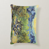 オリーブの木とアルピルズbyビンセント・ヴァン・ゴッホ アクセントクッション (裏面(縦))