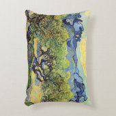 オリーブの木とアルピルズbyビンセント・ヴァン・ゴッホ アクセントクッション (正面(垂直))