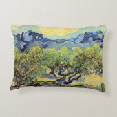 オリーブの木とアルピルズbyビンセント・ヴァン・ゴッホ アクセントクッション (裏面)