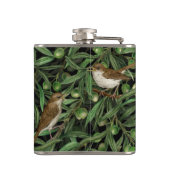 オリーブの木のナイチンゲール3 フラスク (裏面)