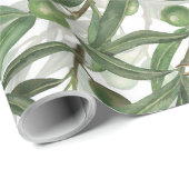 オリーブの木のナイチンゲール ラッピングペーパー (ロールコーナー)
