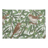 オリーブの木のナイチンゲール 枕カバー (裏面-右)