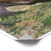 オリーブの木の勉強, 1884 ポスター (角)