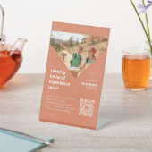 オリーブの木立 台座サイン (インサイチュ)