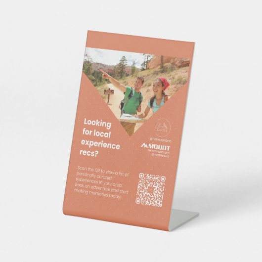 オリーブの木立 台座サイン (正面)