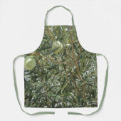 オリーブの木葉の エプロン (正面)