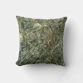 オリーブの木葉の クッション (正面)