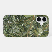 オリーブの木葉の iPhone 16ケース (裏面横)