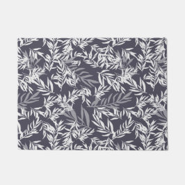 オリーブの木 – 濃い青 ドアマット