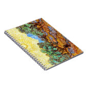 オリーブの木(1889)風景芸術ファンゴッホスパイラル ノートブック (右側)