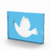 オリーブの枝で鳩 フォトブロック (右)