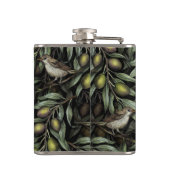 オリーブの枝とワルブラー フラスク (裏面)