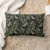 オリーブの枝とワルブラー ランバークッション (ブランケット)