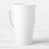 オリーブの枝と鳩 カフェラテマグ (左アングル)