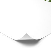 オリーブの枝に囲まれたマップ内の家 ポスター (コーナー)