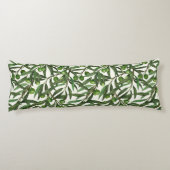 オリーブの枝のオフ白 ボディピロー (裏面)