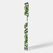 オリーブの枝のオフ白 iPhoneケース (右側面)