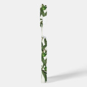 オリーブの枝のオフ白 iPhoneケース (左側面)