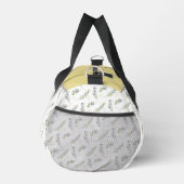 オリーブの枝のモノグラム名 Sage Green ダッフルバッグ (右)