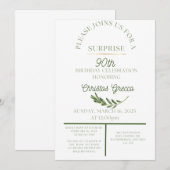 オリーブの枝の招待状 招待状 (正面/裏面)