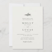 オリーブの枝の招待状 招待状 (正面)