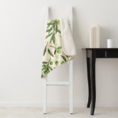 オリーブの枝の水色 シェルパブランケット (インサイチュ)