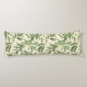 オリーブの枝の水色 ボディピロー (裏面)