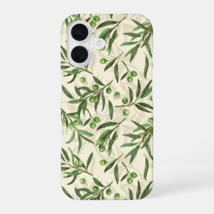 オリーブの枝の水色 iPhone 16ケース